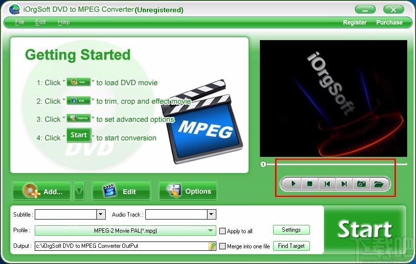 iOrgSoft DVD to MPEG Converter下载,DVD转MPEG转换器