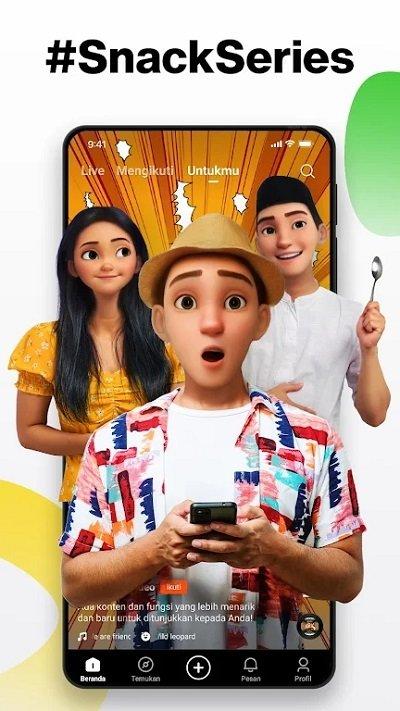 快手Snackvideo apk下载,snackvideo,短视频app